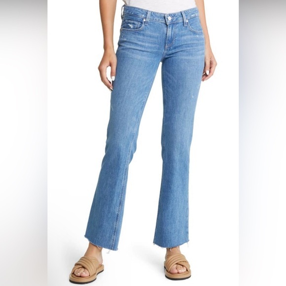 Paige Sloane Women's Boot‎ Cut Lowrise Jeans Size 25 - Picture 1 of 11